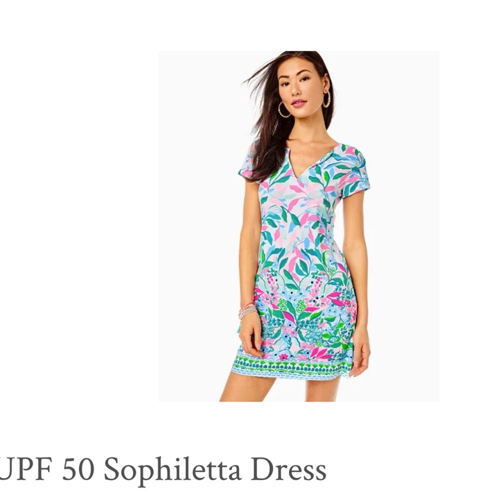 Lilly Pulitzer Women's Colorful Leaf Print Coverup